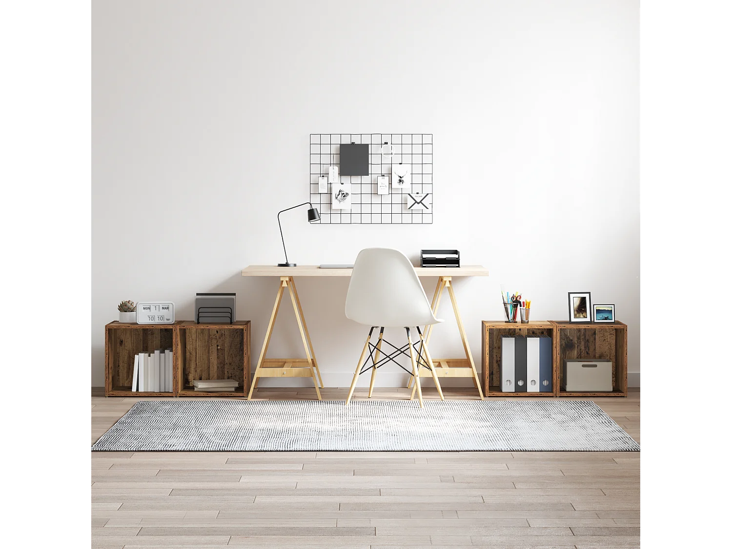 Gabinete de TV | Mueble de TV | Mueble de salón Marrón