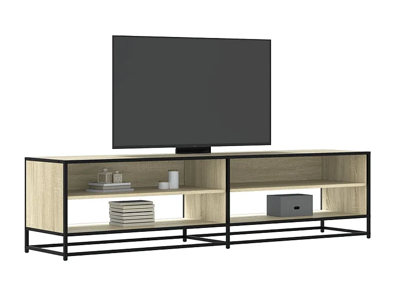 Meuble TV | Banc TV | Armoire TV chêne sonoma 180,5x40x46 cm bois d'ingénierie