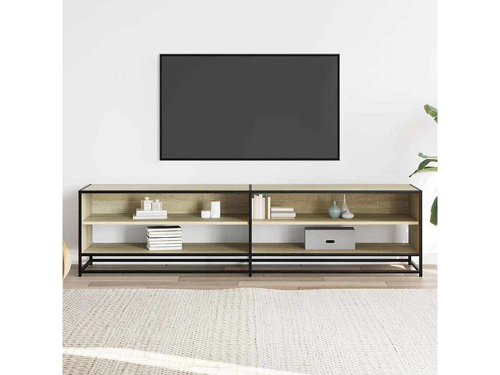 Mobile Porta TV | Armadietto TV Rovere Sonoma 180,5x40x46 cm in Truciolato