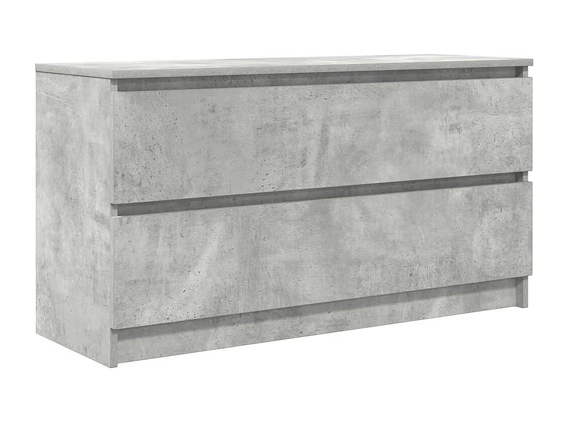 Meuble TV | Banc TV | Armoire TV gris béton 100x35x54 cm bois d'ingénierie