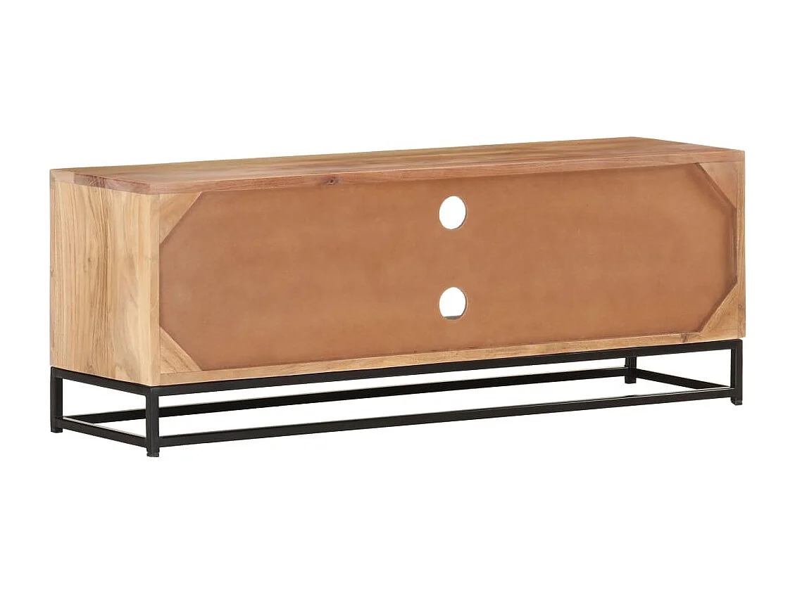 Meuble TV | Banc TV | Armoire TV 110x30x40 cm Bois d'acacia massif