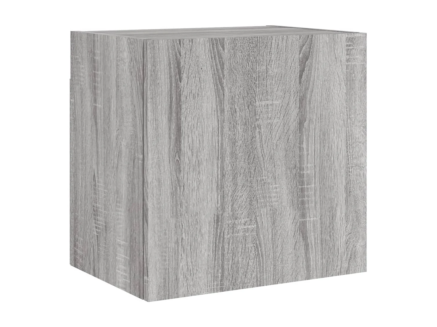 Mueble TV | Gabinete de TV | Mueble de salón de pared madera ingeniería gris Sonoma 40,5x30x40 cm