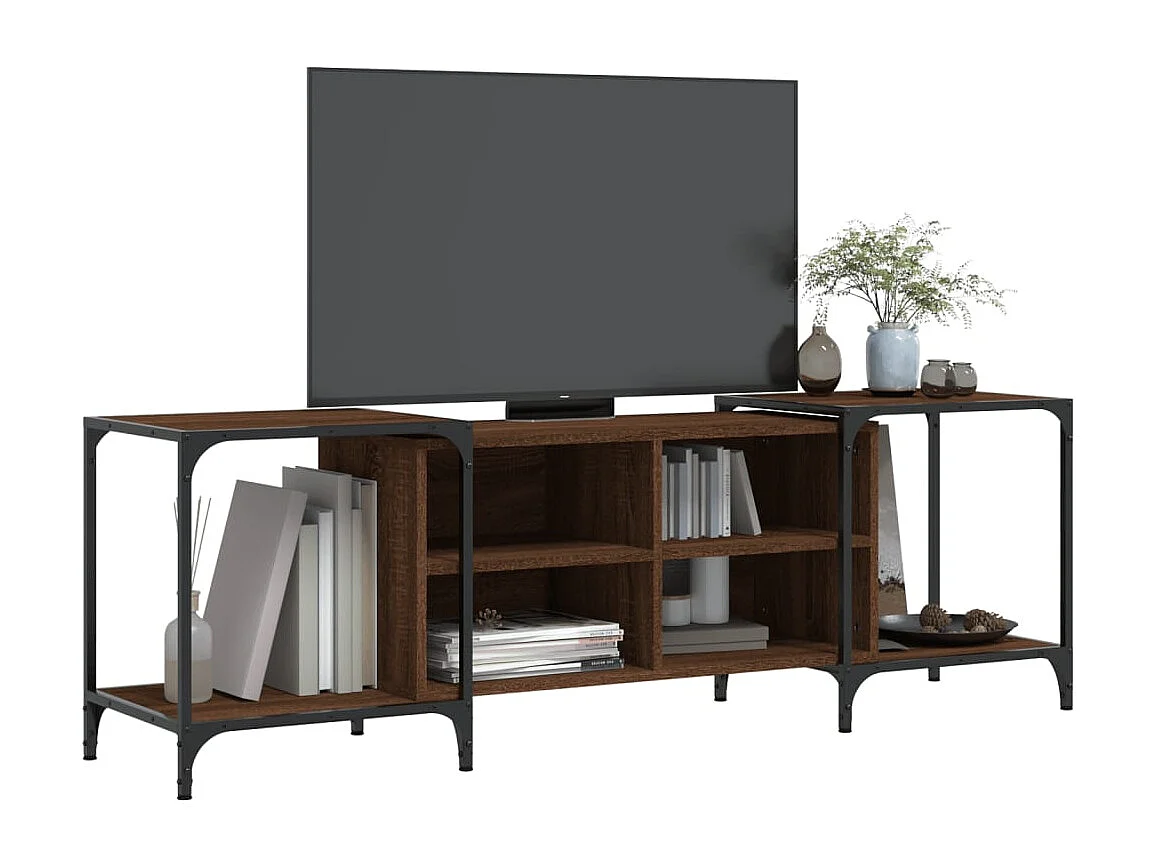 Meuble TV | Banc TV | Armoire TV chêne marron 153x37x50 cm bois d'ingénierie