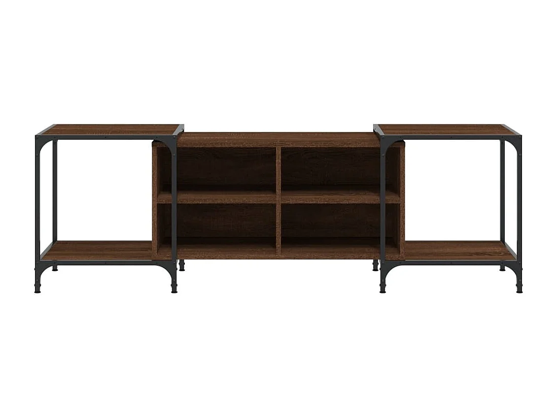 Meuble TV | Banc TV | Armoire TV chêne marron 153x37x50 cm bois d'ingénierie