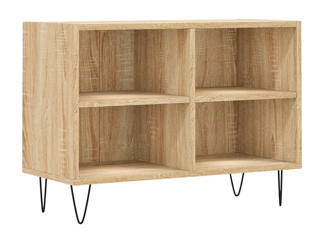 Meuble TV | Banc TV | Armoire TV chêne sonoma 69,5 x 30 x 50 cm bois d'ingénierie