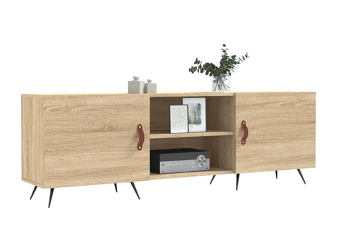 Meuble TV | Banc TV | Armoire TV chêne sonoma 150x30x50 cm bois d'ingénierie