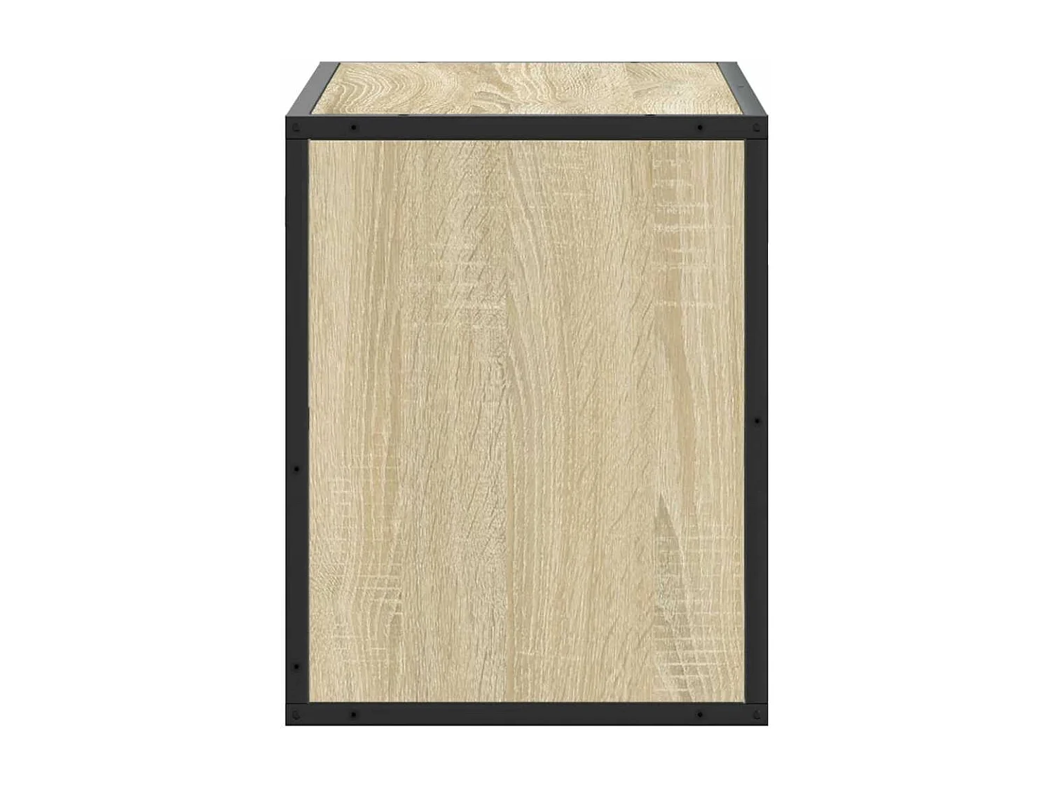 Tv-meubel | Tv-Bank | TV-kast60x31x39,5 cm bewerkt hout metaal sonoma eikenkleurig