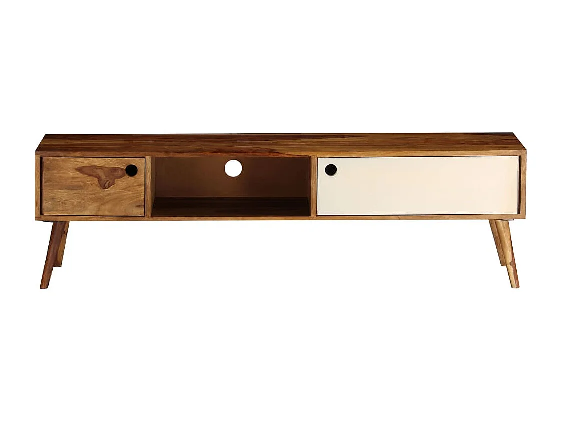 Meuble TV | Banc TV | Armoire TV 140x30x40 cm bois massif