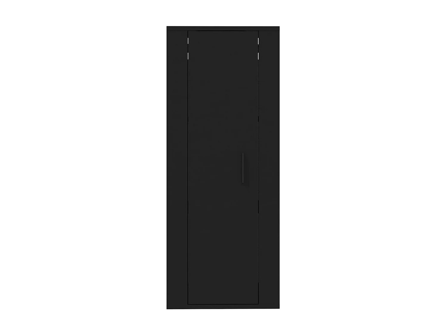 Mueble para TV  | Gabinete de TV |  Mueble de salón de pared negro 40x34,5x100 cm