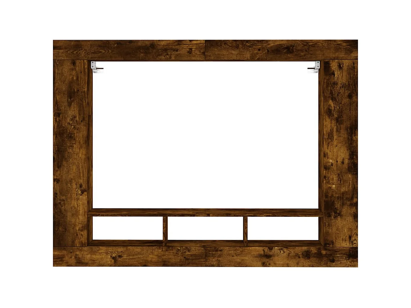 Mueble para TV  | Gabinete de TV |  Mueble de salón madera de ingeniería roble ahumado 152x22x113 cm