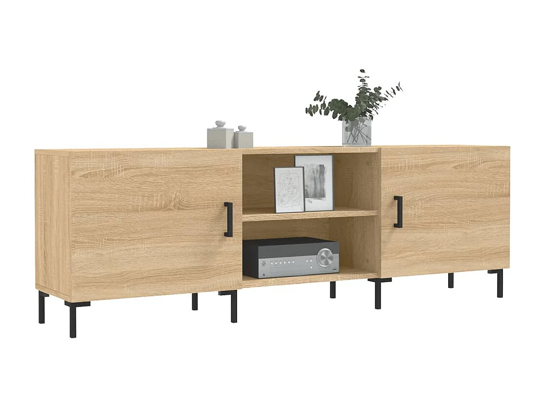 Meuble TV | Banc TV | Armoire TV chêne sonoma 150x30x50 cm bois d'ingénierie
