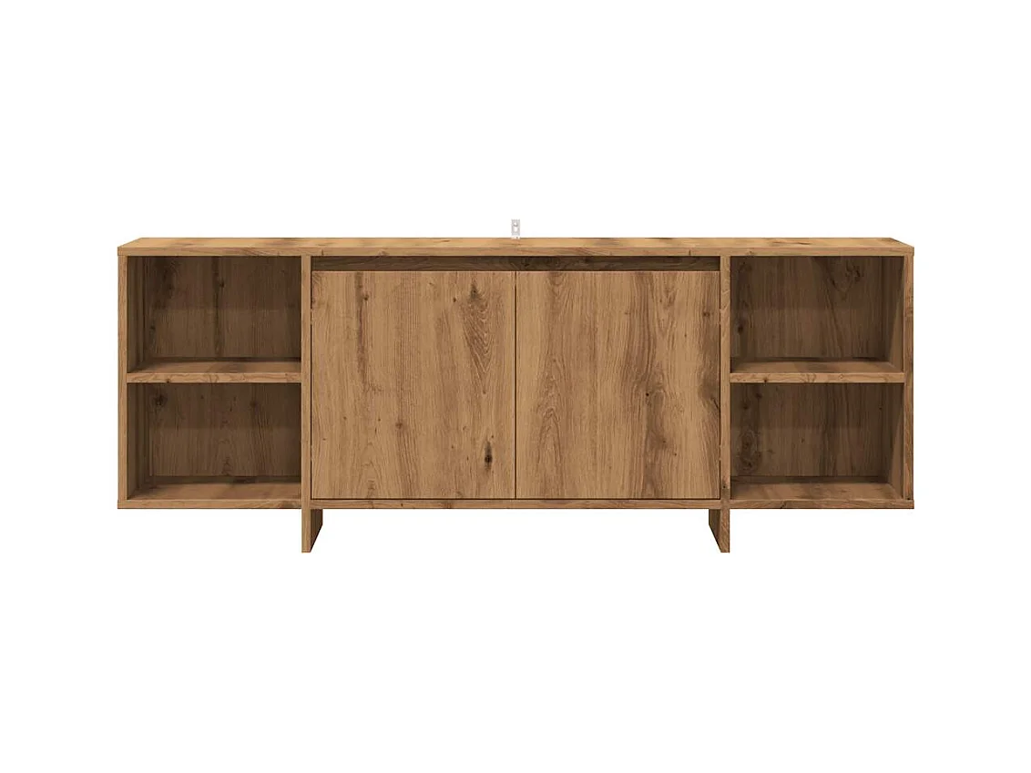 Mueble de TV | Mueble de salón madera de ingeniería roble artisan 130x35x50 cm