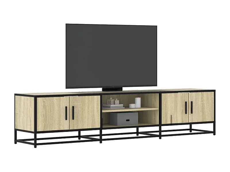 Meuble TV | Banc TV | Armoire TV chêne sonoma 180x35x41 cm bois d'ingénierie
