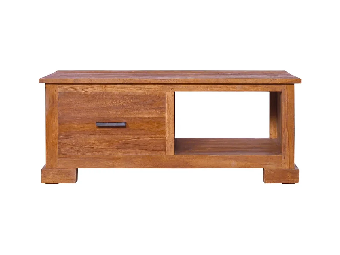 Mueble para TV  | Gabinete de TV |  Mueble de salón de madera maciza de teca 90x50x37 cm