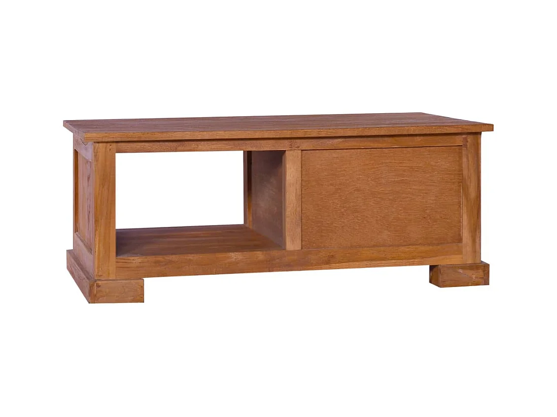 Mueble para TV  | Gabinete de TV |  Mueble de salón de madera maciza de teca 90x50x37 cm