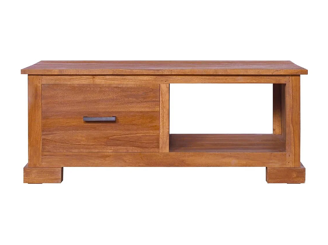 Meuble TV | Banc TV | Armoire TV 90x50x37 cm Bois de teck massif