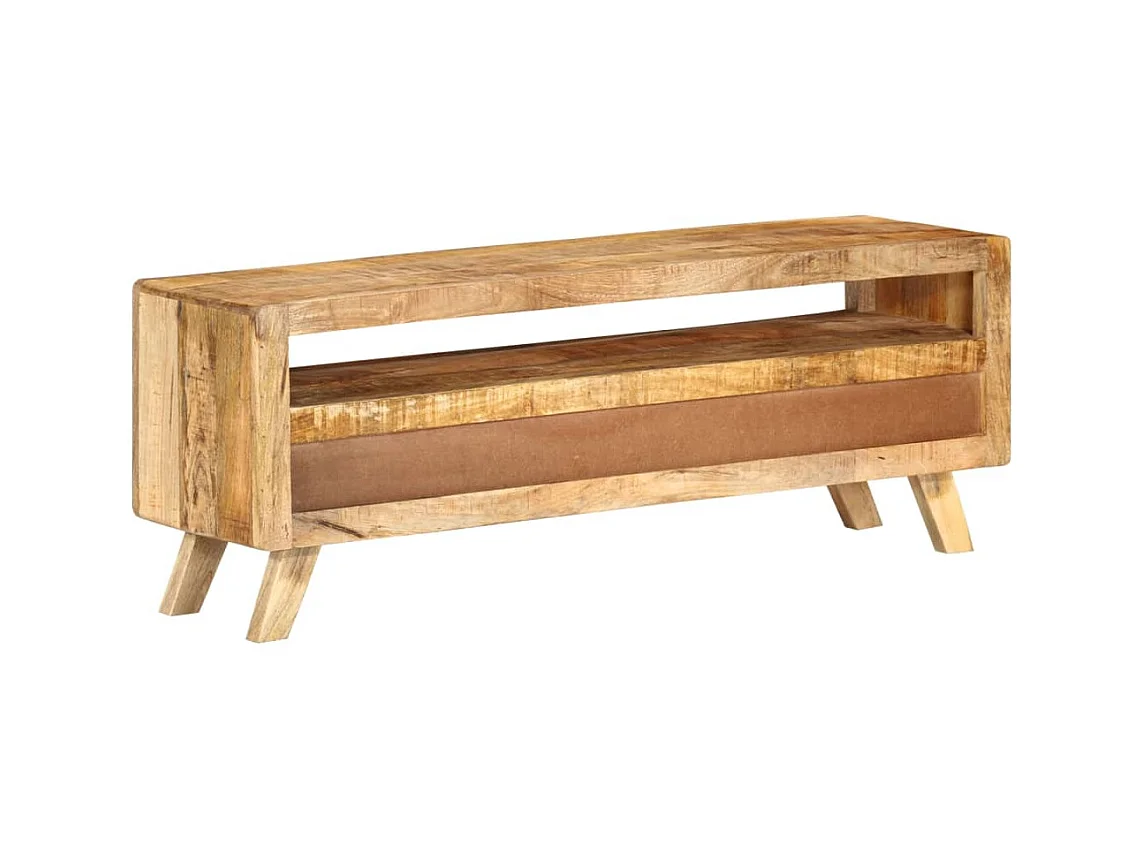 Mueble de TV | Mueble de salón madera maciza de mango 110x30x40 cm