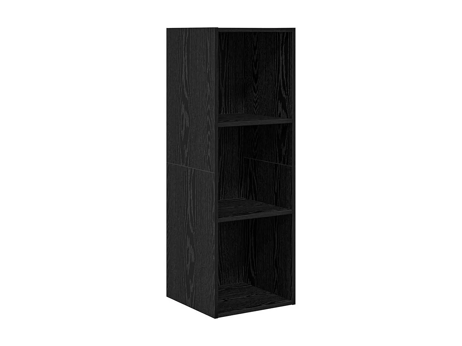 Juego de muebles de TV | Gabinete de TV | Mueble de salón 2 pcs Roble negro Madera contrachapada