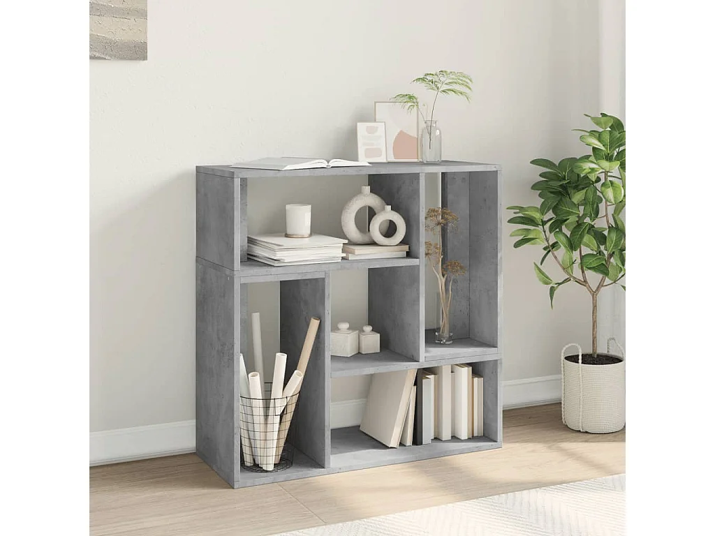 Muebles de TV | Gabinetes de TV |  Muebles de salón 2 uds madera ingeniería gris hormigón 75x30x50 cm