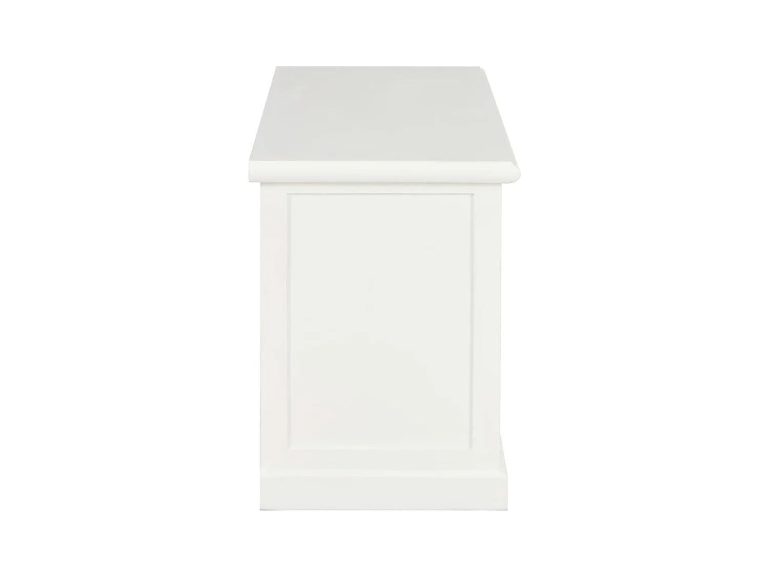 Mueble para TV  | Gabinete de TV |  Mueble de salón de madera blanco 90x30x40 cm