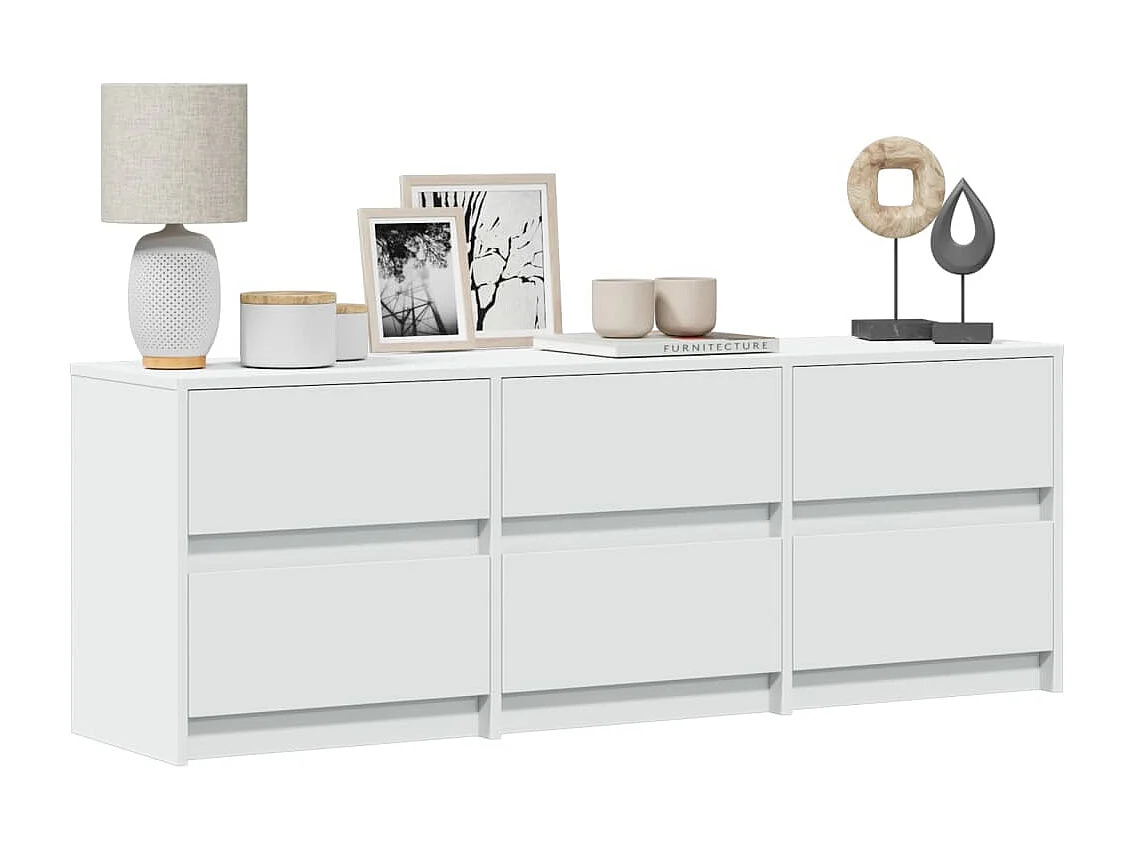 Meuble TV | Banc TV | Armoire TV avec LED blanc 140x34x50 cm bois d'ingénierie