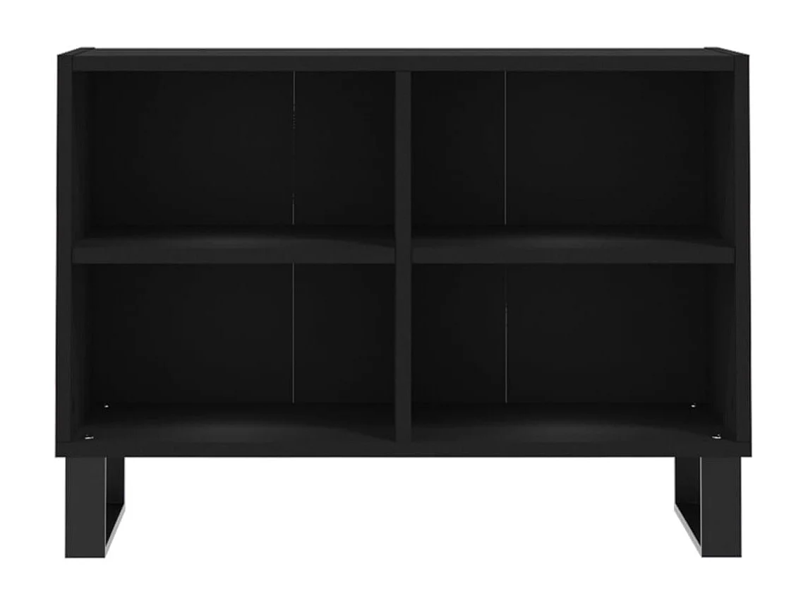 Mueble de TV | Mueble de salón madera de ingeniería negro 69,5x30x50 cm
