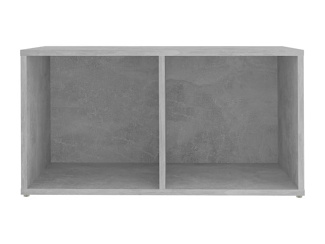 Muebles de salón | Gabinetes de TV |  Muebles de TV 6 piezas madera de ingeniería gris hormigón