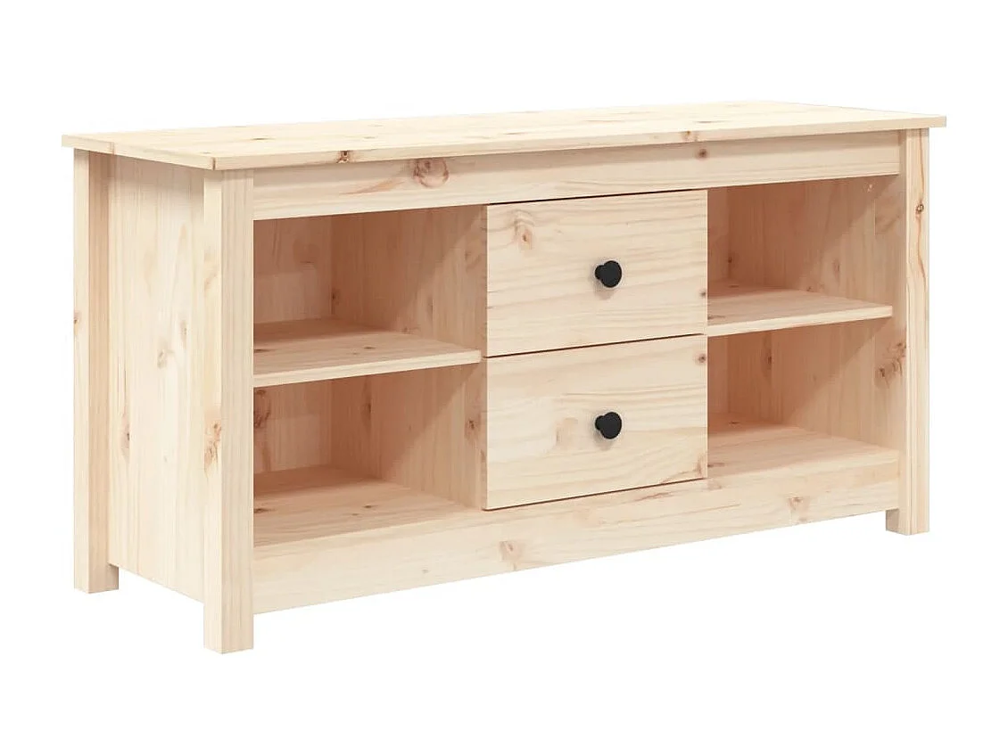 Meuble TV | Banc TV | Armoire TV 103x36,5x52 cm Bois de pin massif