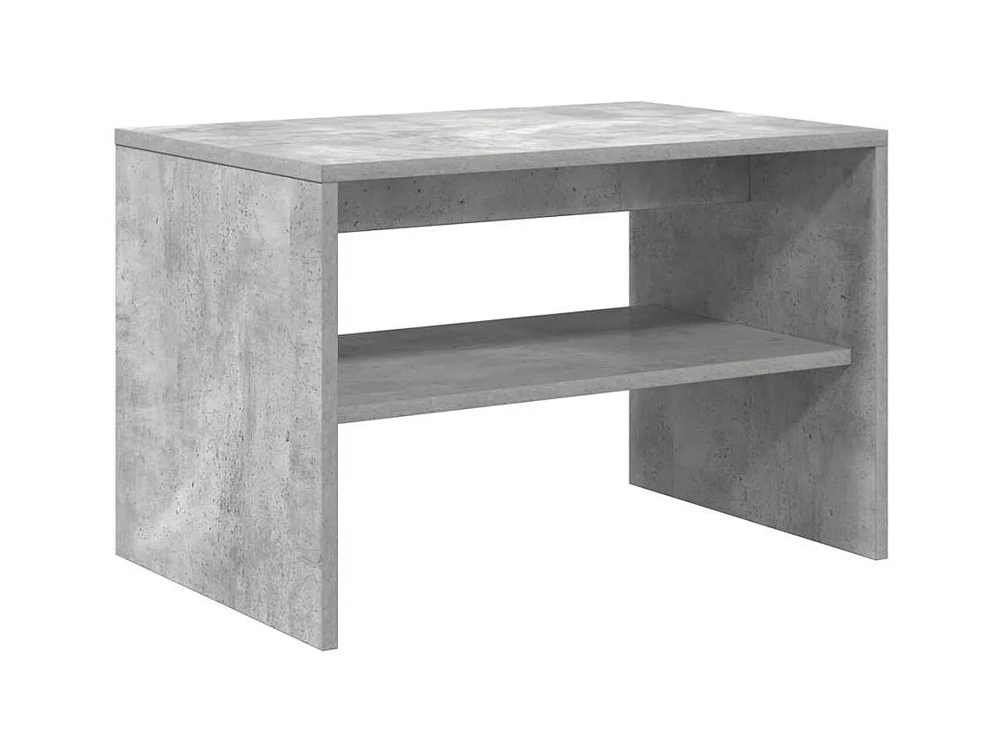 Tv-meubel | Tv-Bank | TV-kast60x40x40 cm bewerkt hout betongrijs