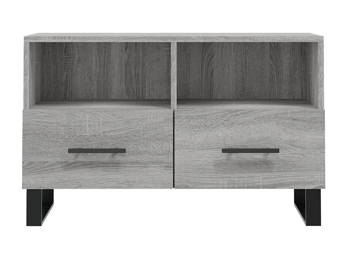 Meuble TV | Banc TV | Armoire TV Sonoma gris 80x36x50 cm Bois d'ingénierie