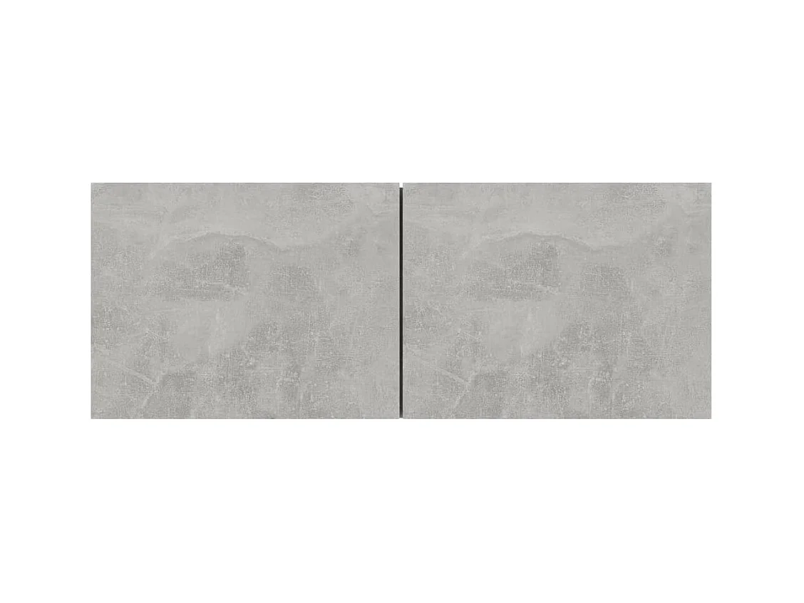 Meubles TV | Bancs TV | Armoires TV 3 pcs Gris béton Bois d'ingénierie