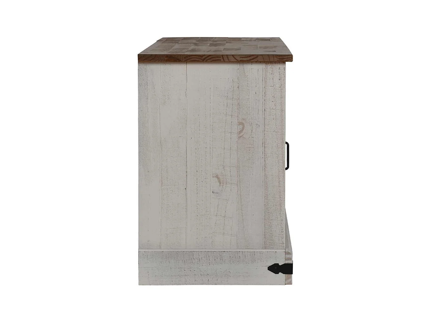 Mueble de TV | Mueble de salón HALDEN 2 puerta correderas blanco 150x40x60 cm