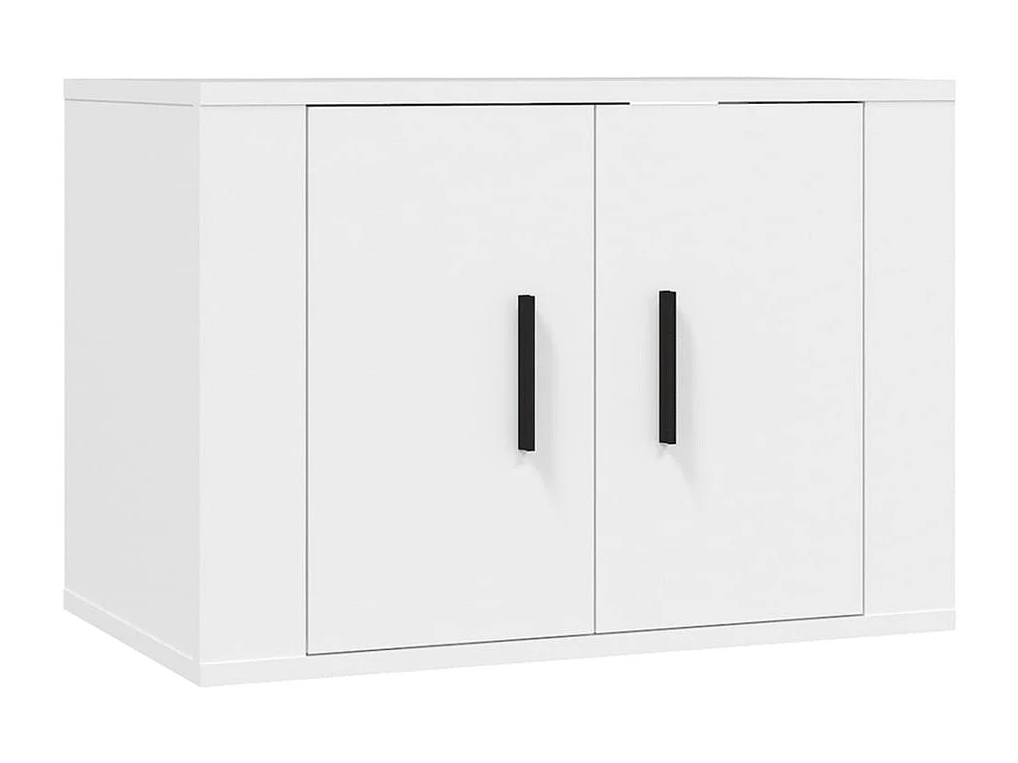 Meuble TV | Banc TV | Armoire TV mural Blanc 57x34,5x40 cm