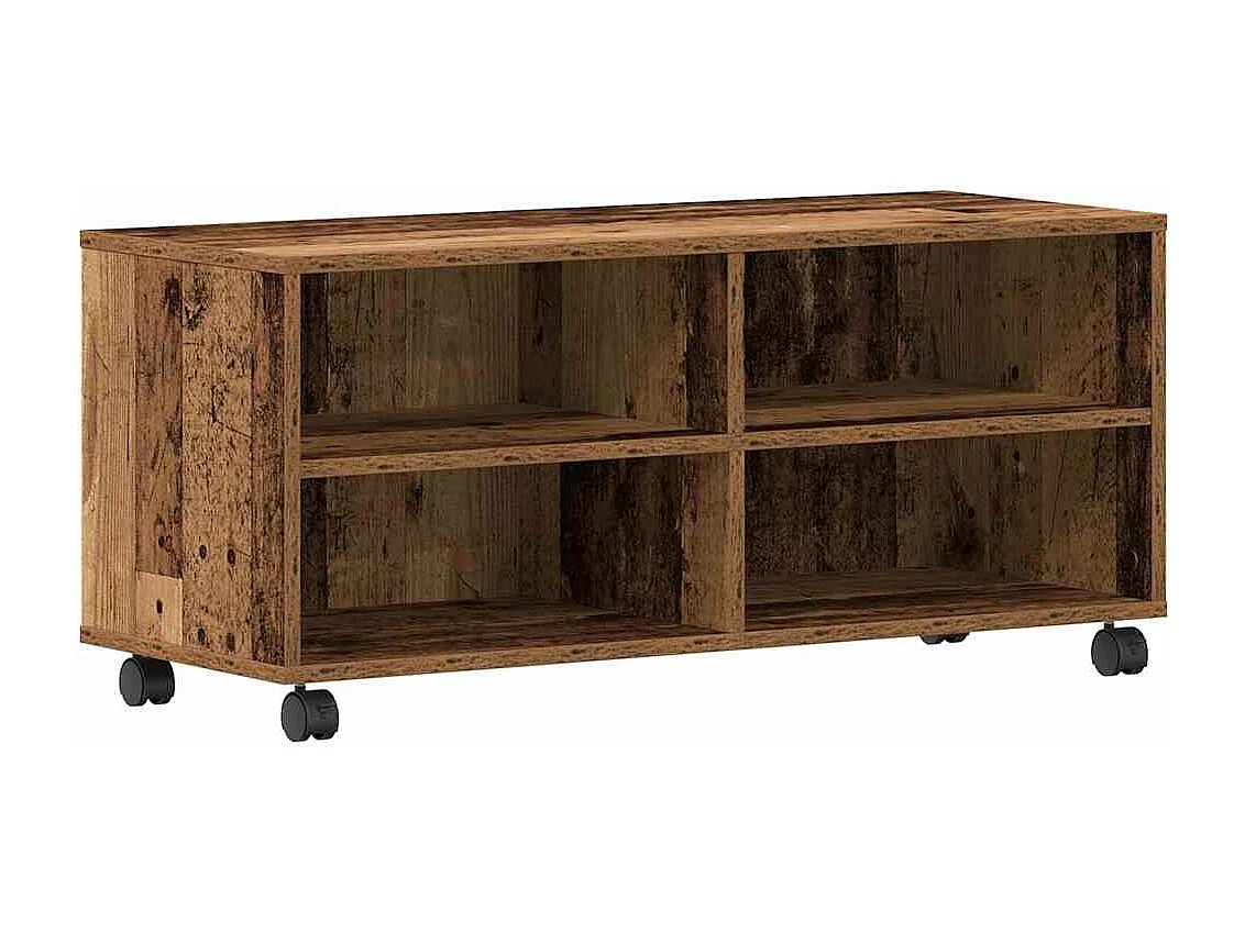 Gabinete de TV | Mueble de TV | Mueble de salón Marrón 90 x 35 x 35 cm Madera contrachapada