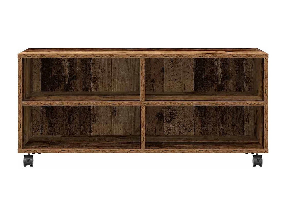 Gabinete de TV | Mueble de TV | Mueble de salón Marrón 90 x 35 x 35 cm Madera contrachapada