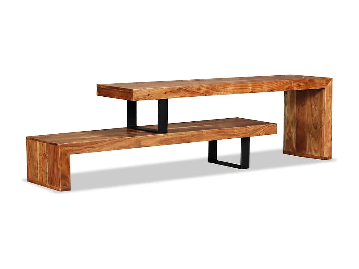 Mueble para TV  | Gabinete de TV |  Mueble de salón de madera maciza de acacia