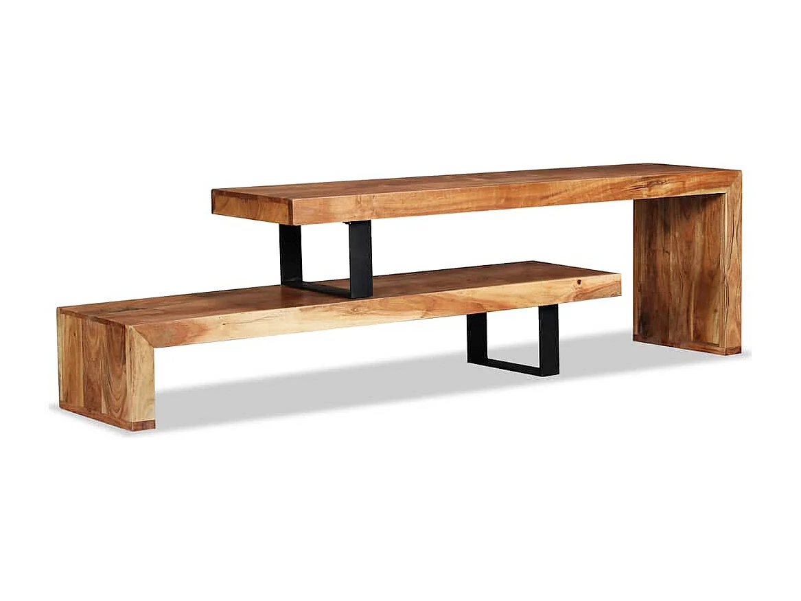 Mueble para TV  | Gabinete de TV |  Mueble de salón de madera maciza de acacia