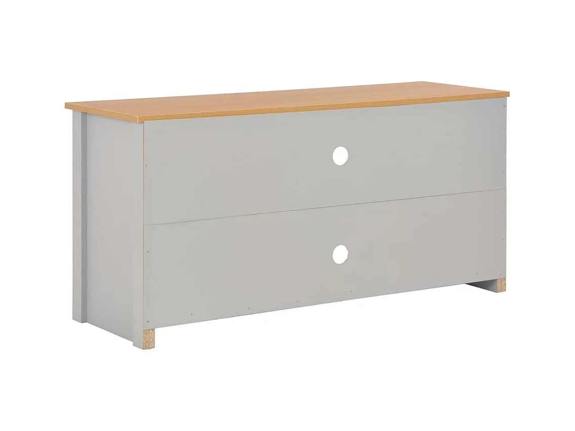 Mueble de TV | Mueble de salón gris 120x39x58 cm