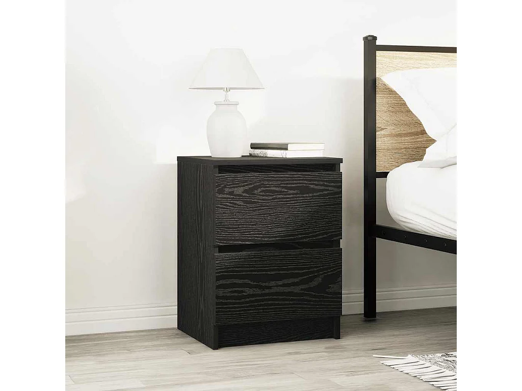 Meuble TV | Banc TV | Armoire TV noir 40x35x54 cm bois d'ingénierie