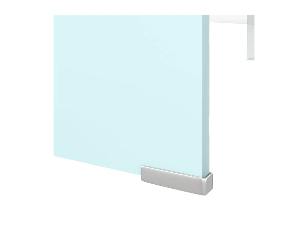 Mueble TV | Elevador de monitor cristal verde 110x30x13 cm