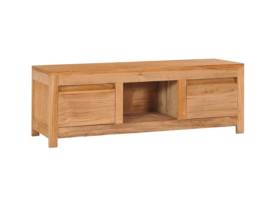 Tv-meubel | Tv-Bank | TV-kast100x30x35 cm massief teakhout
