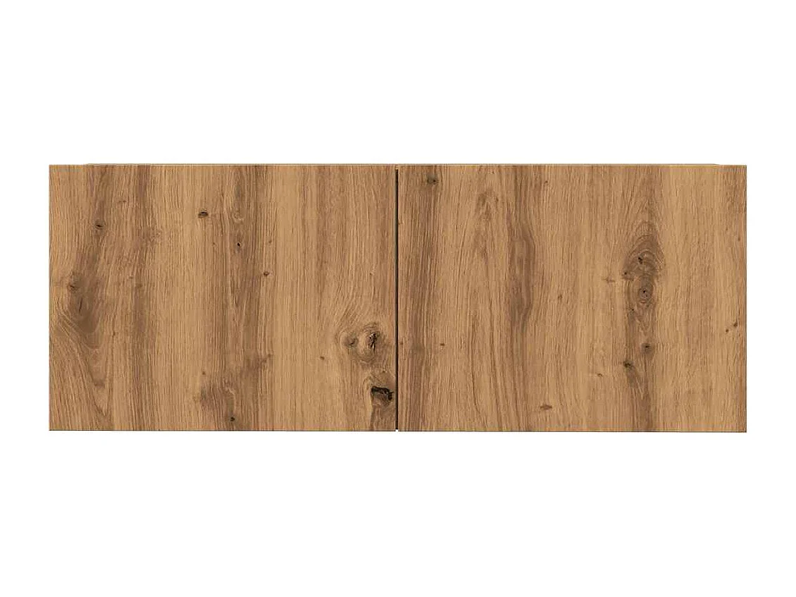 Meubles TV | Bancs TV | Armoires TV muraux 2 pcs chêne artisanal 80x30x30 cm