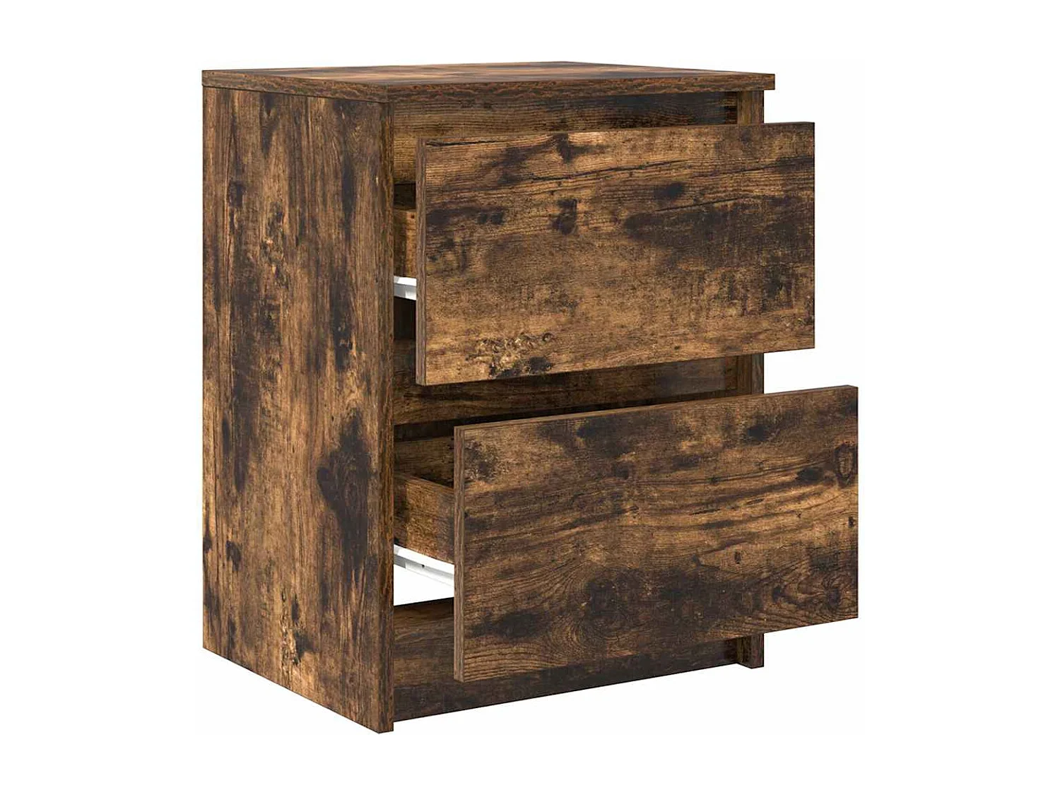 Meuble TV | Banc TV | Armoire TV chêne fumé 40x35x54 cm bois d'ingénierie