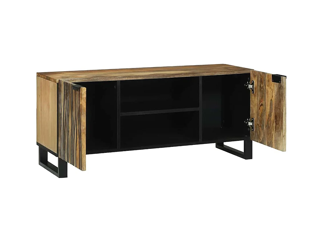 Gabinete de TV | Mueble de TV | Mueble de salón Marrón 105 x 33 x 46 cm madera maciza de mango