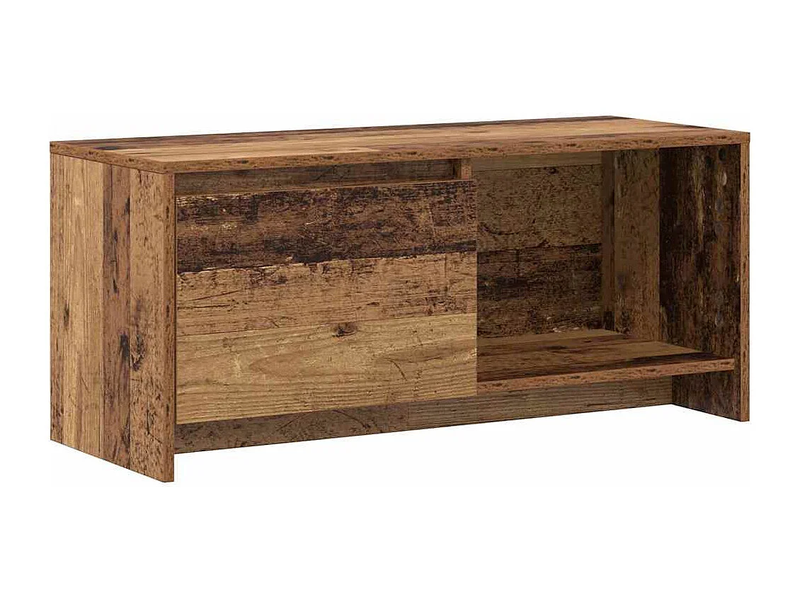 Mueble TV | Soporte de TV Madera vieja 90 x 35 x 40 cm Madera contrachapada