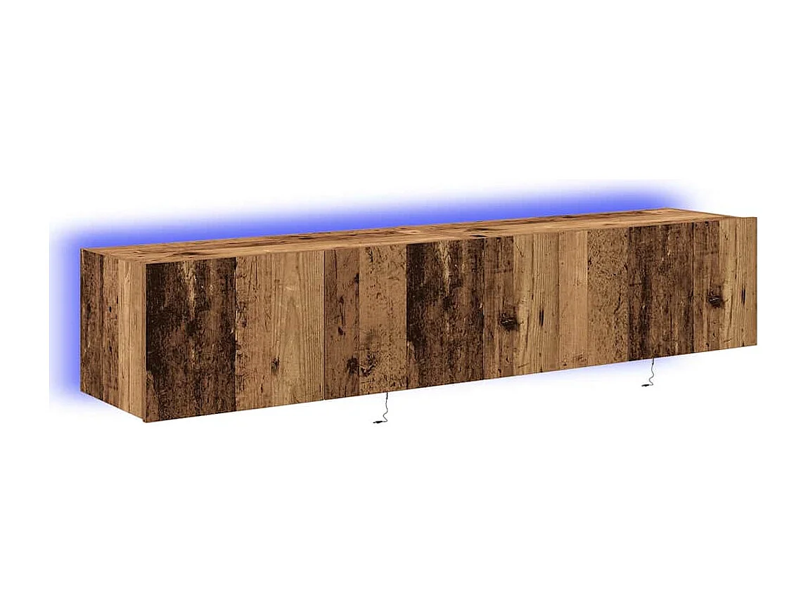Mueble de TV | Mueble de salón Montado en la Pared Madera vieja 80 x 35 x 31 cm