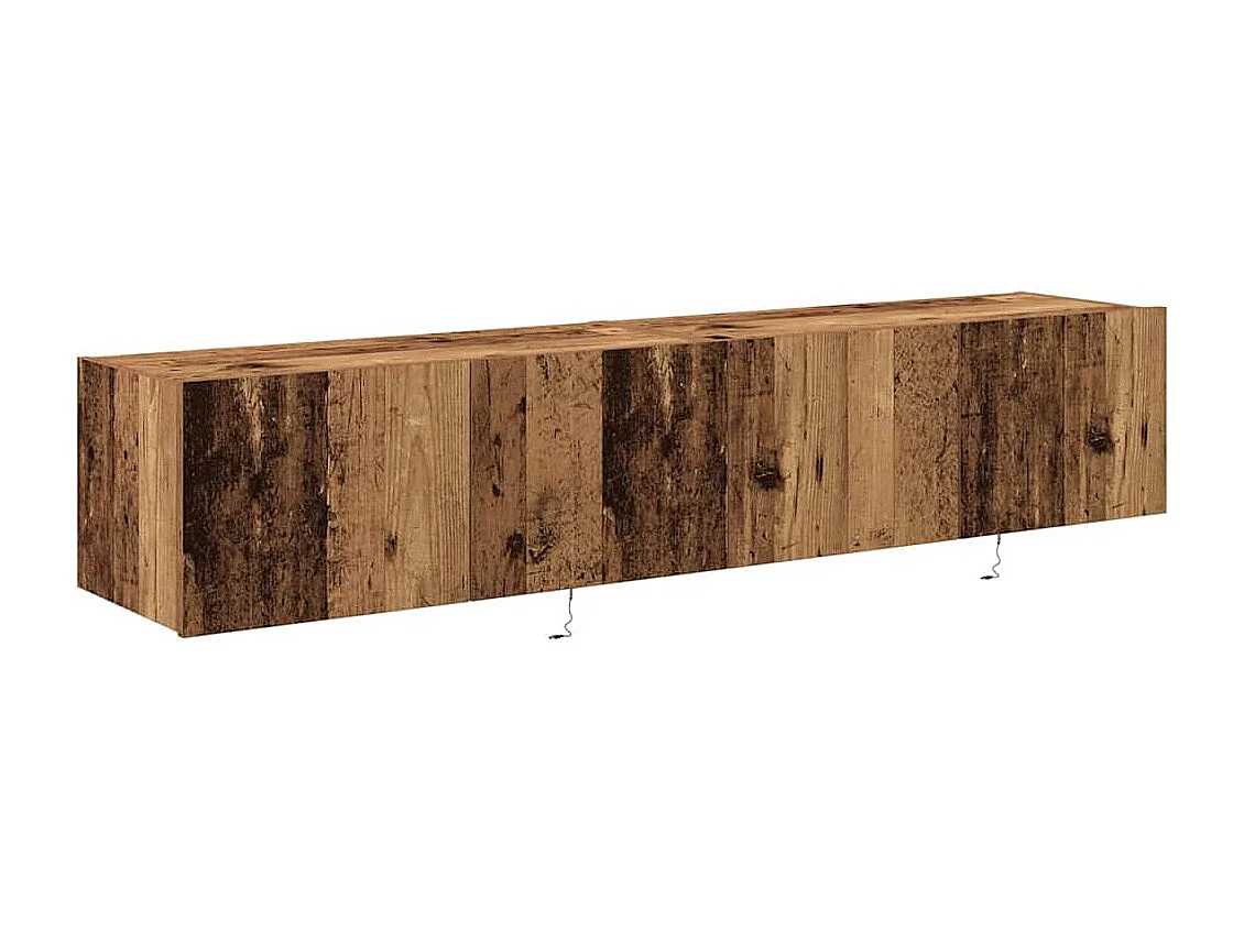 Mueble de TV | Mueble de salón Montado en la Pared Madera vieja 80 x 35 x 31 cm