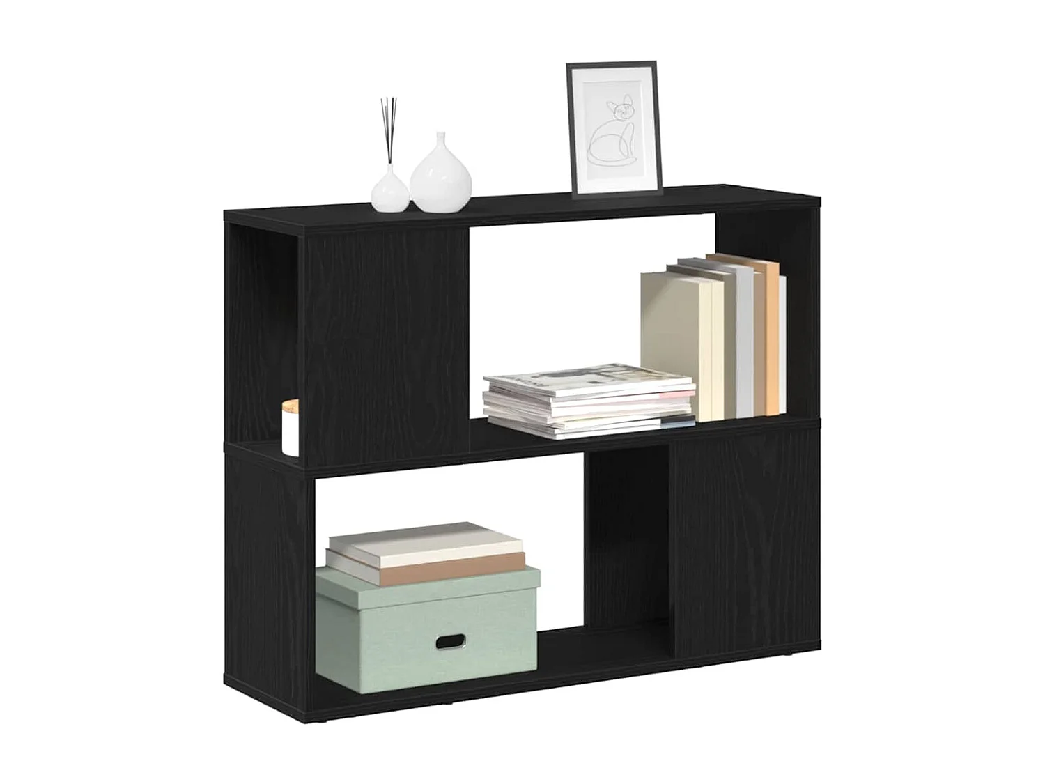 Witte TV Meubel | Tv-Bank | TV-kast 80x24x63 cm van Bewerkt Hout