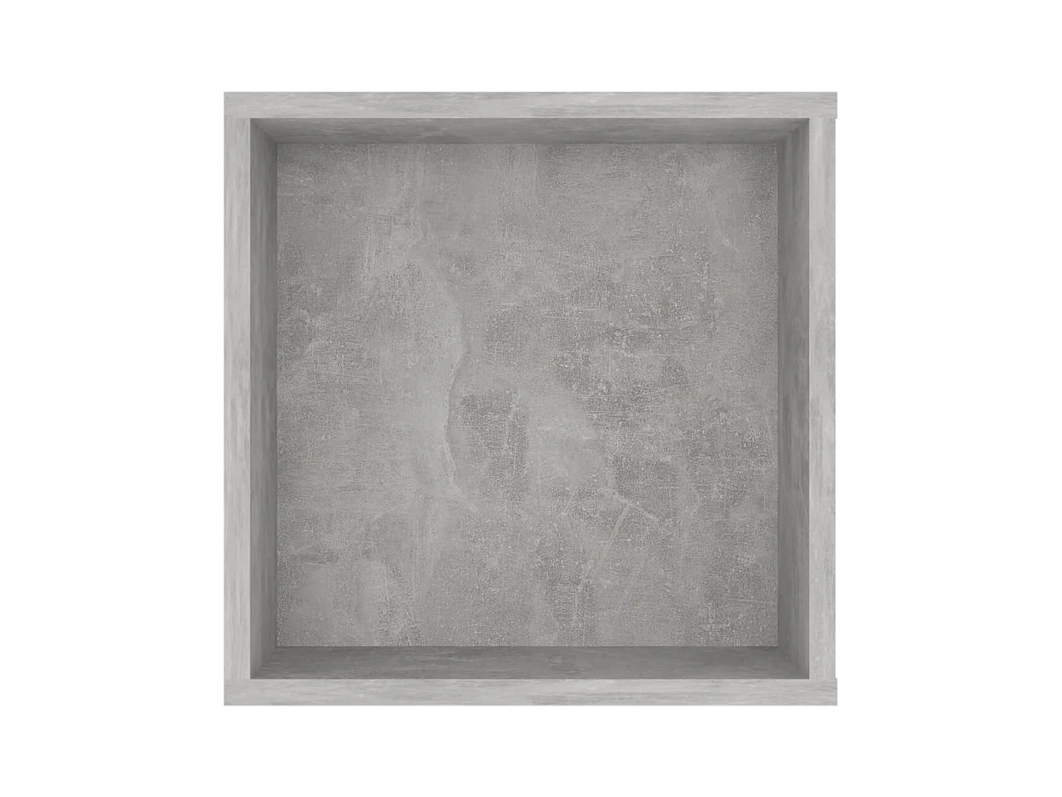 Mueble pared TV | Gabinete de TV | Mueble de salón madera contrachapada gris hormigón 102x35x35 cm