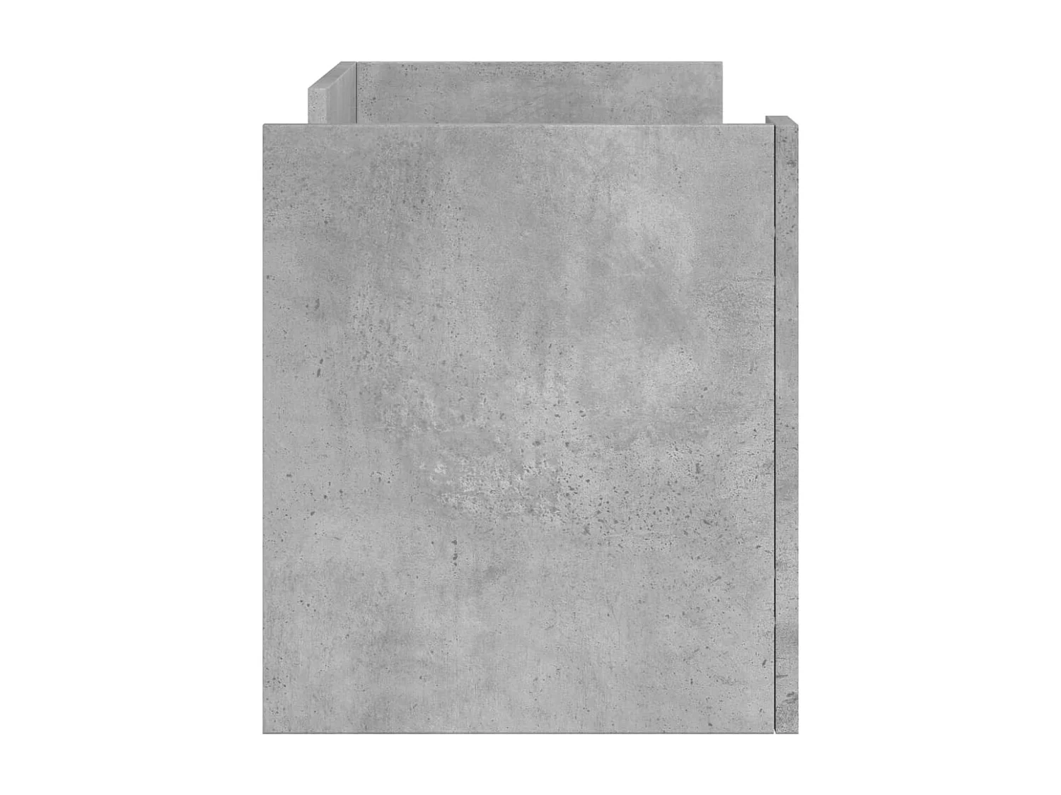 Meuble TV | Banc TV | Armoire TV gris béton 80x35x40 cm bois d'ingénierie
